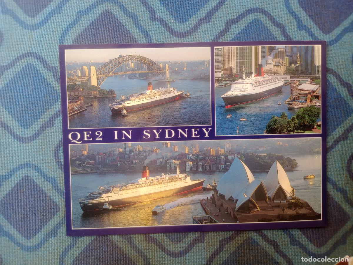 Postales: el Queen Elizabeth II, Sidney - Foto 1