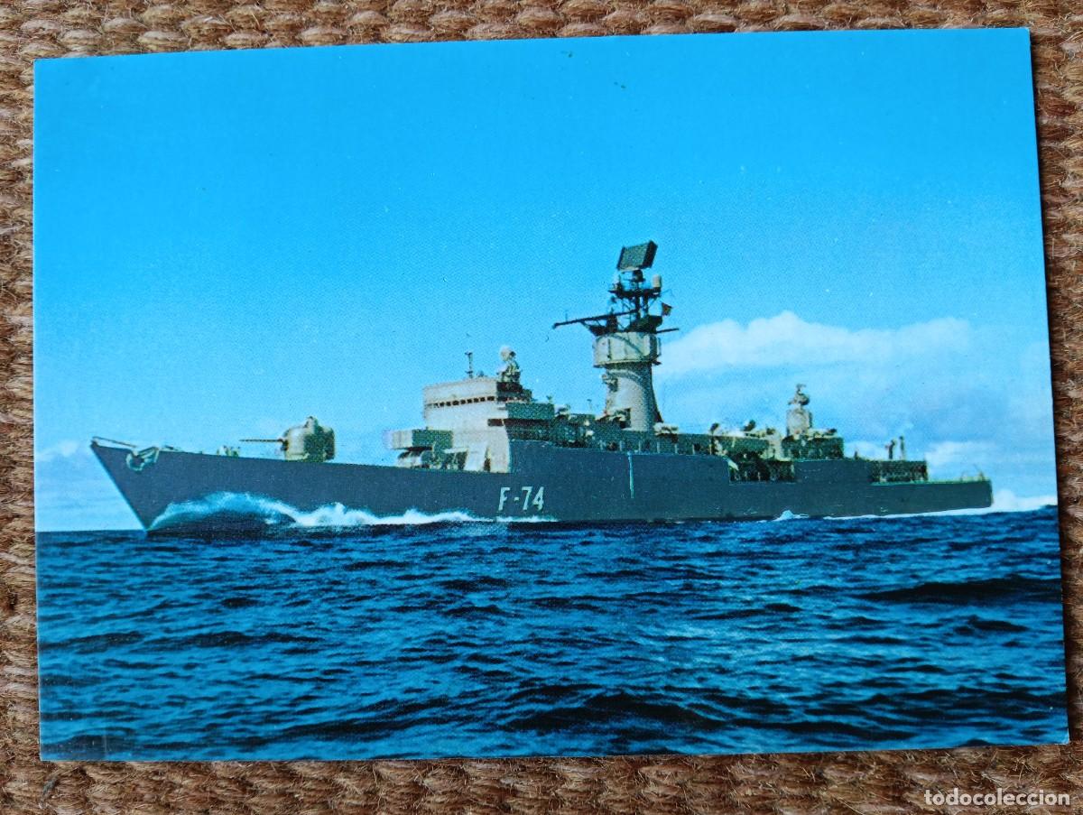 Postales: FRAGATA ASTURIAS - ARMADA ESPA&Ntilde;OLA - Foto 1