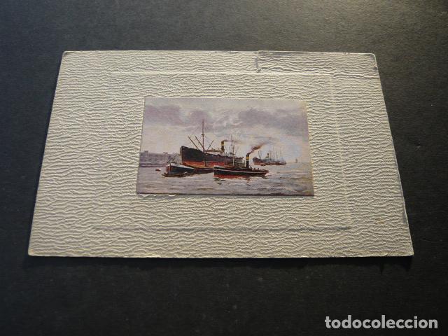 Postales: BARCOS ENTRANDO EN PUERTO POSTAL - Foto 1