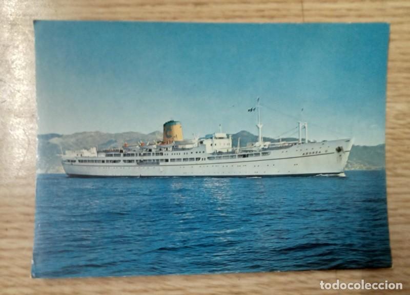 Postales: postal barco M/N Andrea C S/C - Foto 1