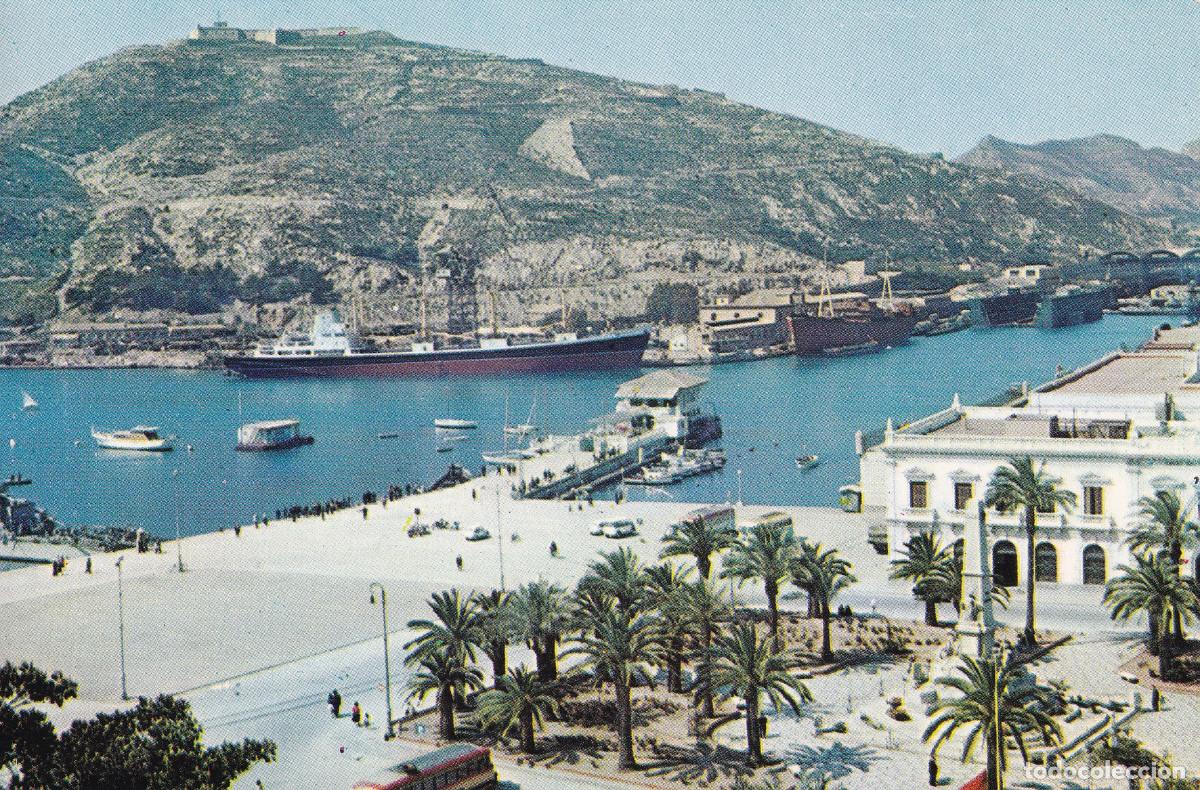 Postales: BARCO PUERTO DE CARTAGENA - Foto 1