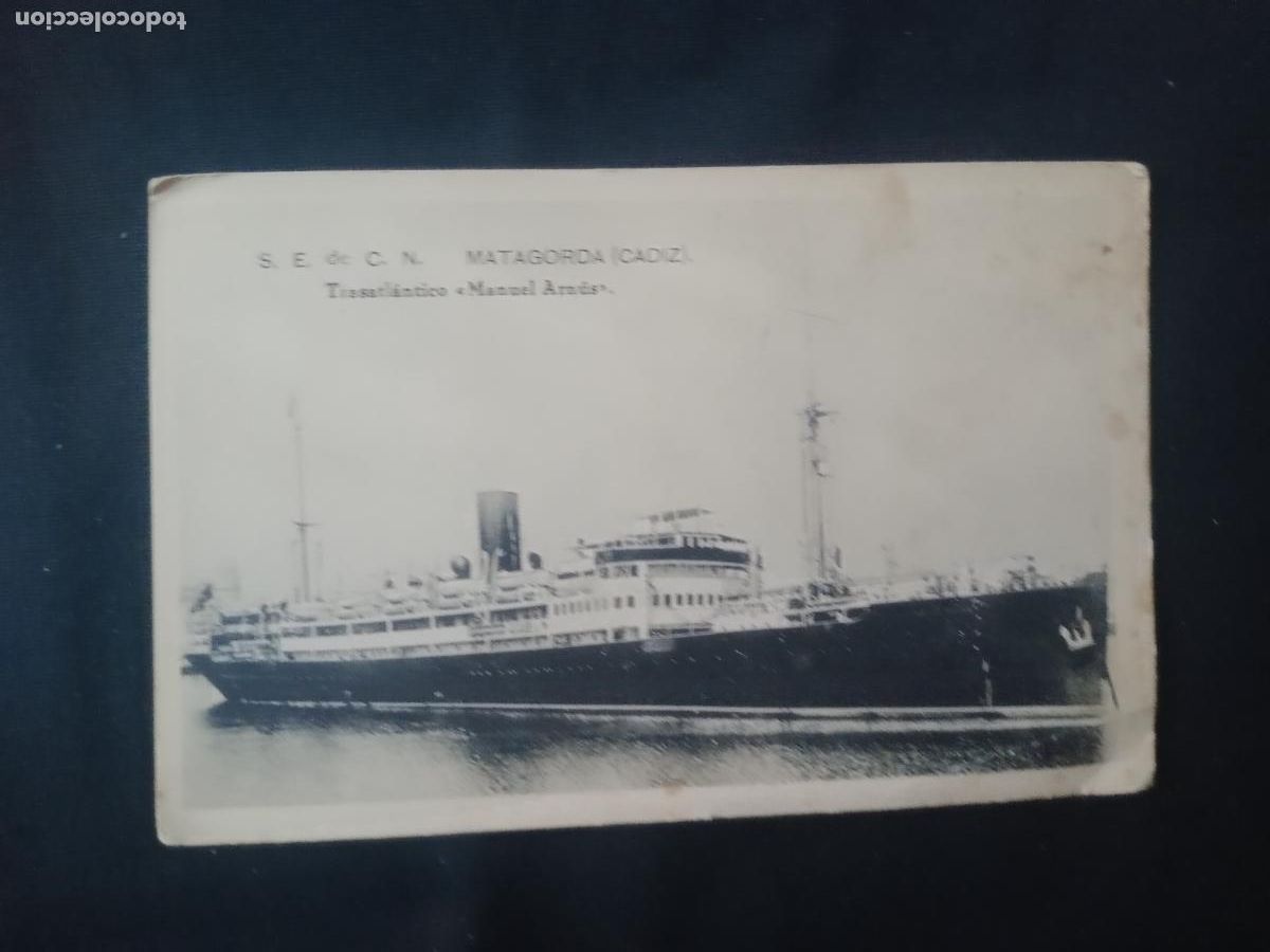 Postales: Trasatl&aacute;ntico Manuel Arn&uacute;s - Foto 1