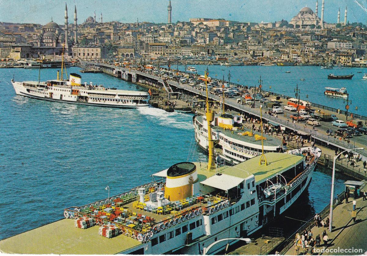 Postales: BARCO EN ESTAMBUL TURQUIA - Foto 1