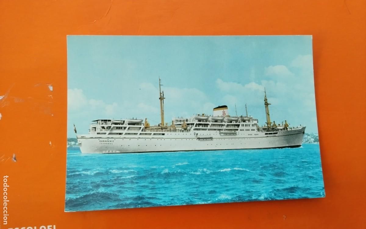 Postales: POSTAL DEL BARCO M.V. KARADENIZ - Foto 2