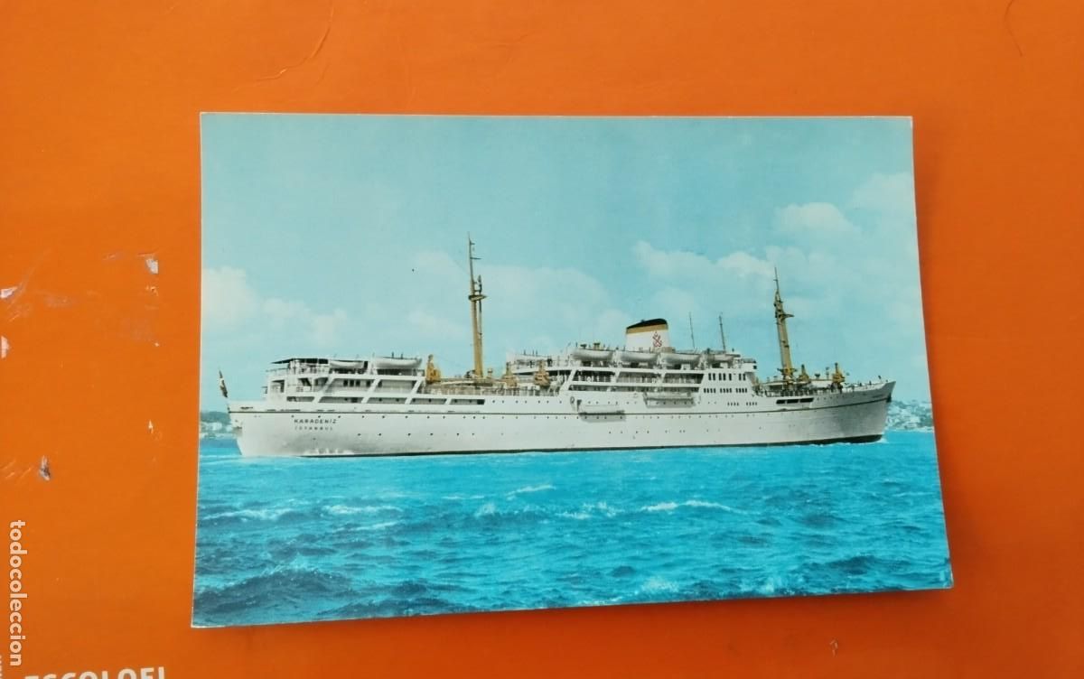 Postales: POSTAL DEL BARCO M.V. KARADENIZ - Foto 1