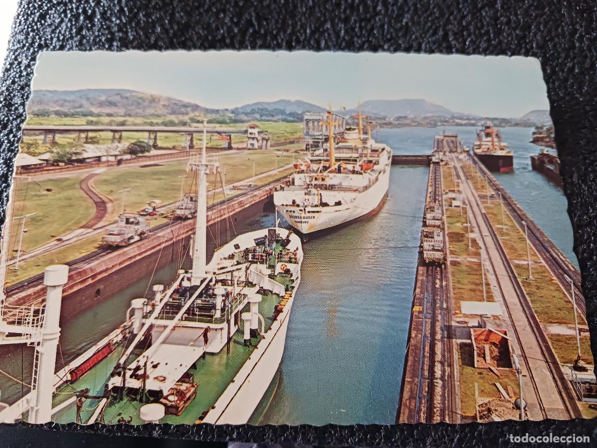 Postales: panama, barcos en transito por las excusas de miraflores - Foto 1