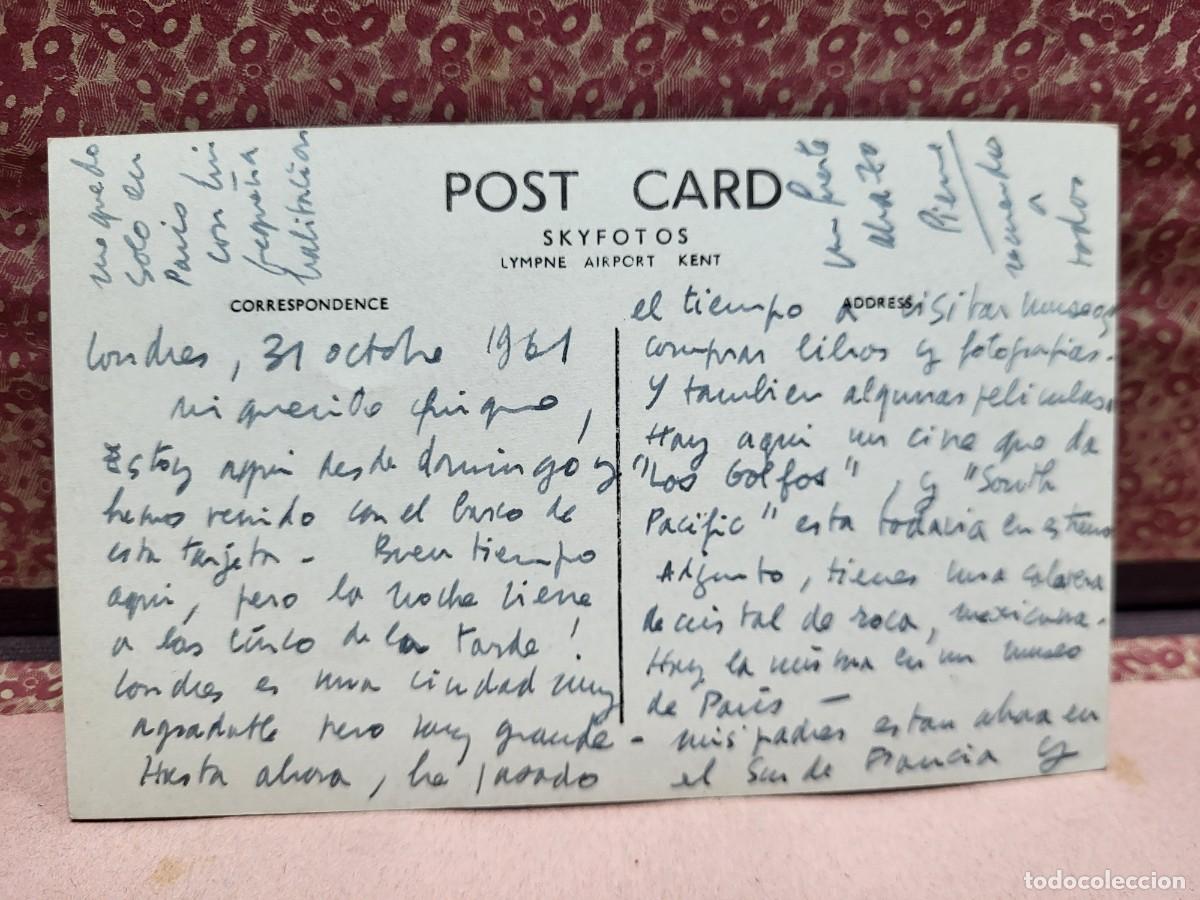 Postales: ANTIGUA POSTAL BARCO BRITISH RAILWAYS BRIGHTON - Foto 2