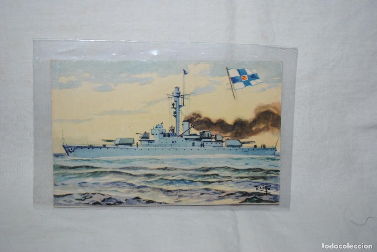Postales: POSTAL BUQUE DE GUERRA . - Foto 1