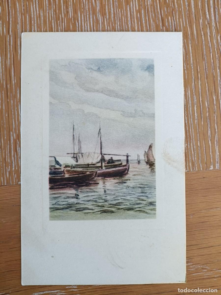 Postales: SRN 113 - POSTAL BARCO - ESCRITA EN 1923 - Foto 1