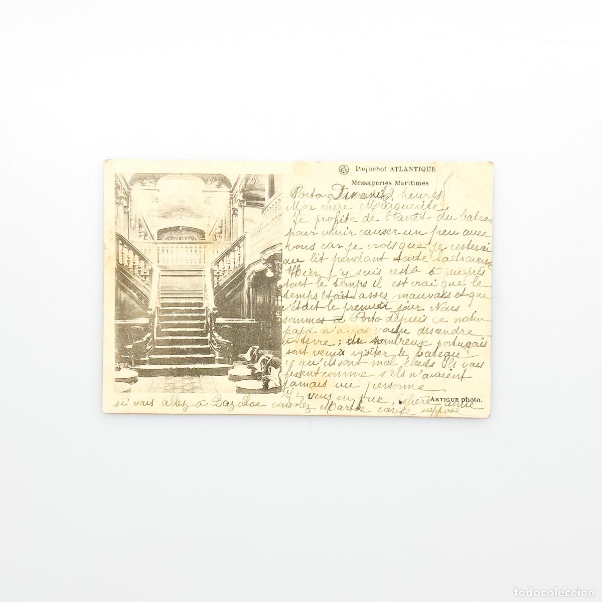 Postales: Postal Paquebot Atlantique - Foto 1