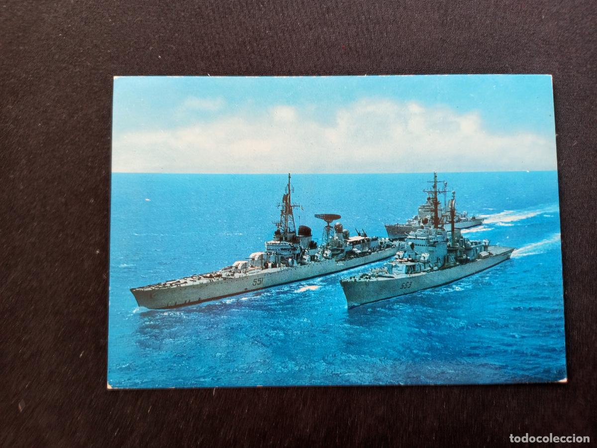 Postales: Barcos de guerra. Italia - Foto 1