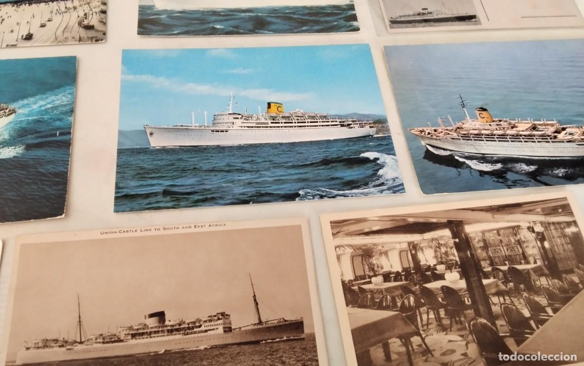 Postales: 40 POSTALES TEMA BARCOS ANTIGUAS - Foto 11