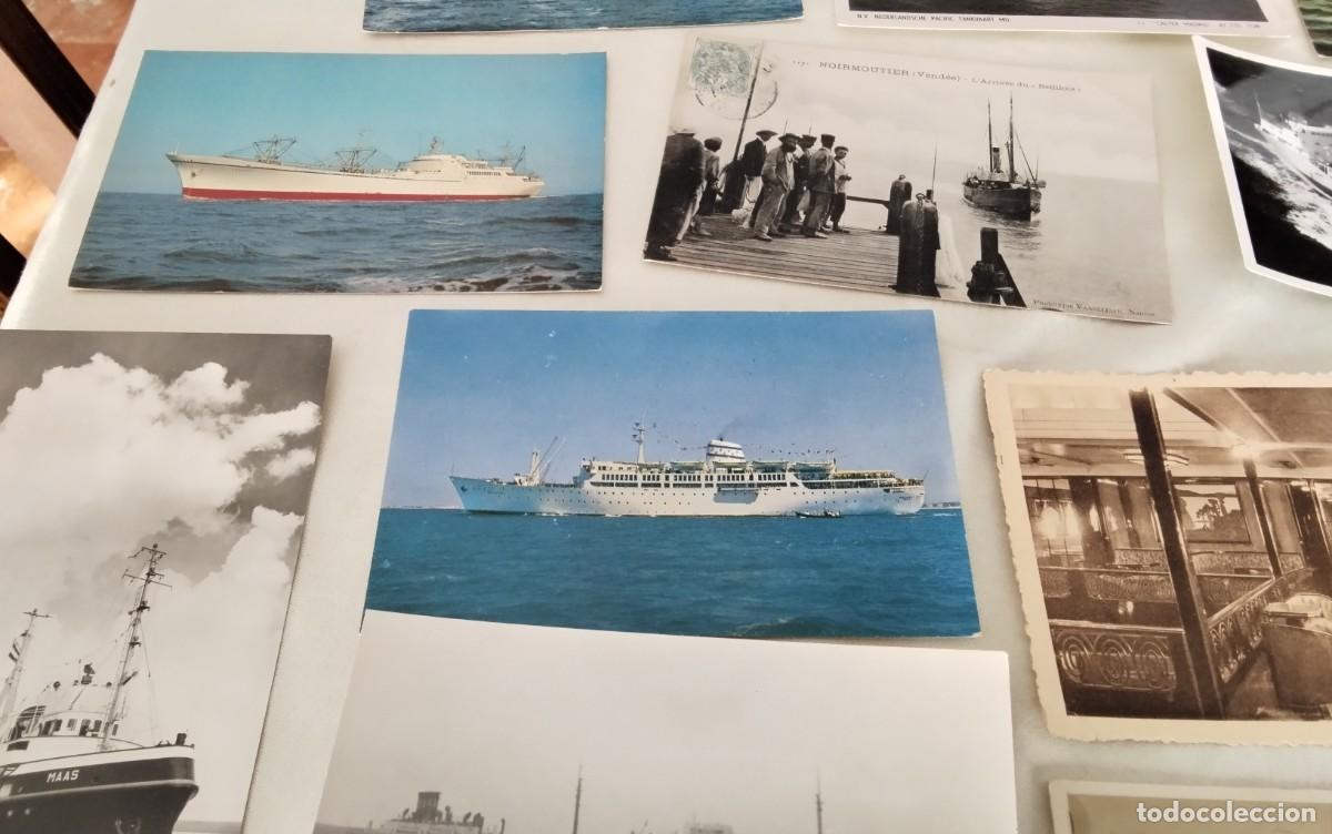 Postales: 37 POSTALES DEL TEMA BARCOS , DIFERENTES - Foto 4