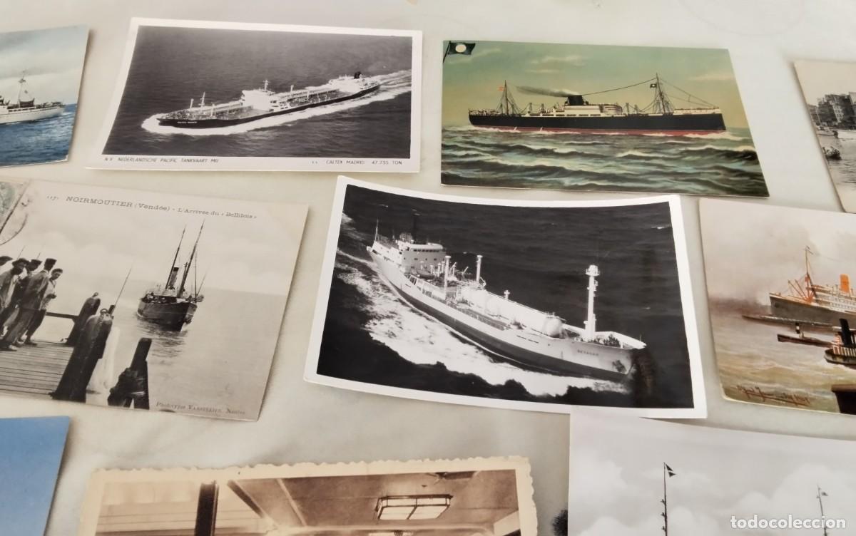Postales: 37 POSTALES DEL TEMA BARCOS , DIFERENTES - Foto 5