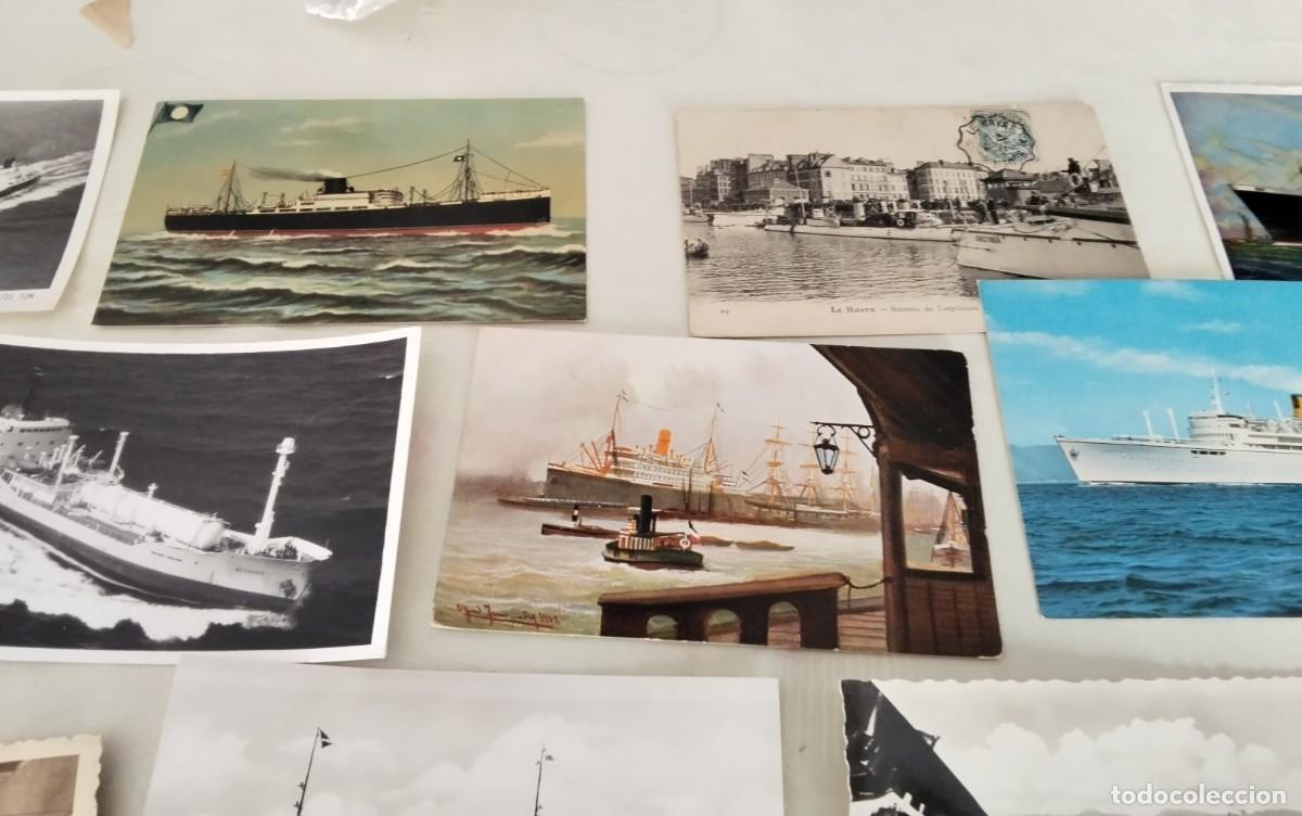 Postales: 37 POSTALES DEL TEMA BARCOS , DIFERENTES - Foto 6