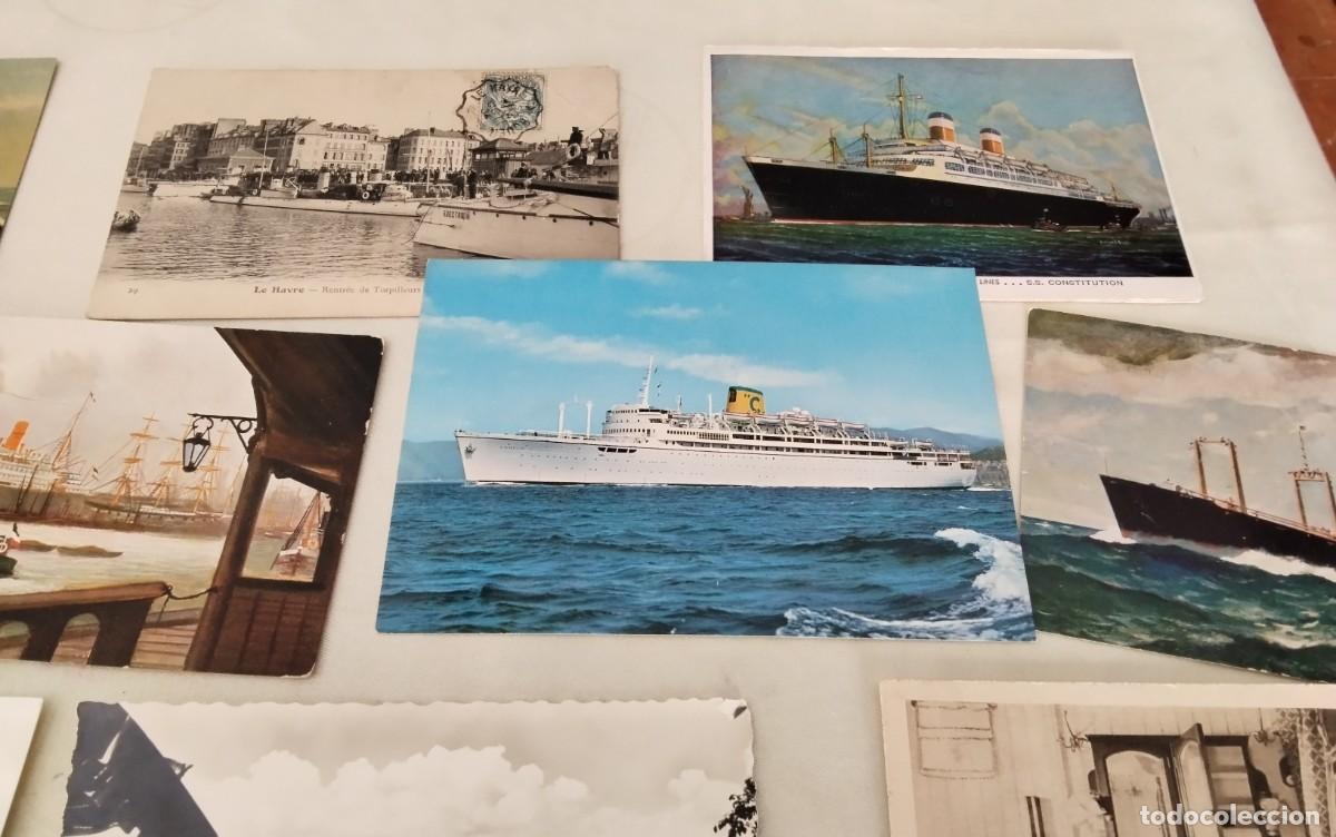Postales: 37 POSTALES DEL TEMA BARCOS , DIFERENTES - Foto 7