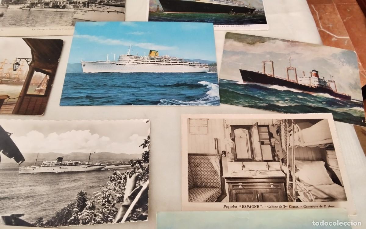 Postales: 37 POSTALES DEL TEMA BARCOS , DIFERENTES - Foto 8