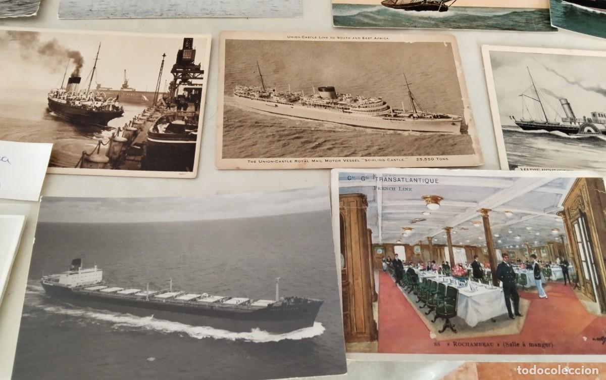 Postales: 37 POSTALES DEL TEMA BARCOS , DIFERENTES - Foto 15
