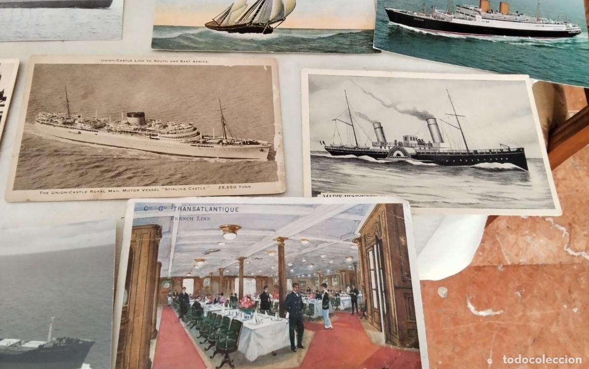 Postales: 37 POSTALES DEL TEMA BARCOS , DIFERENTES - Foto 16