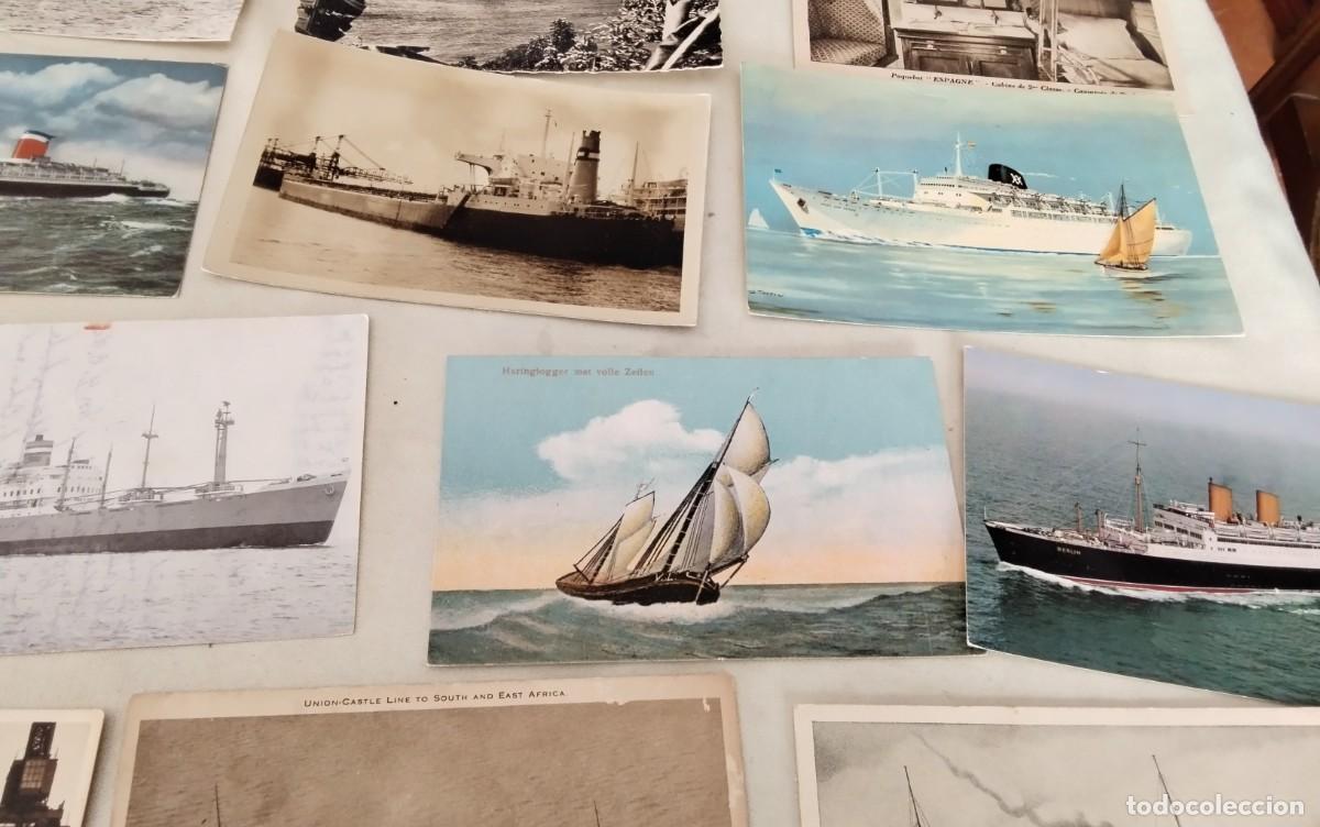 Postales: 37 POSTALES DEL TEMA BARCOS , DIFERENTES - Foto 17