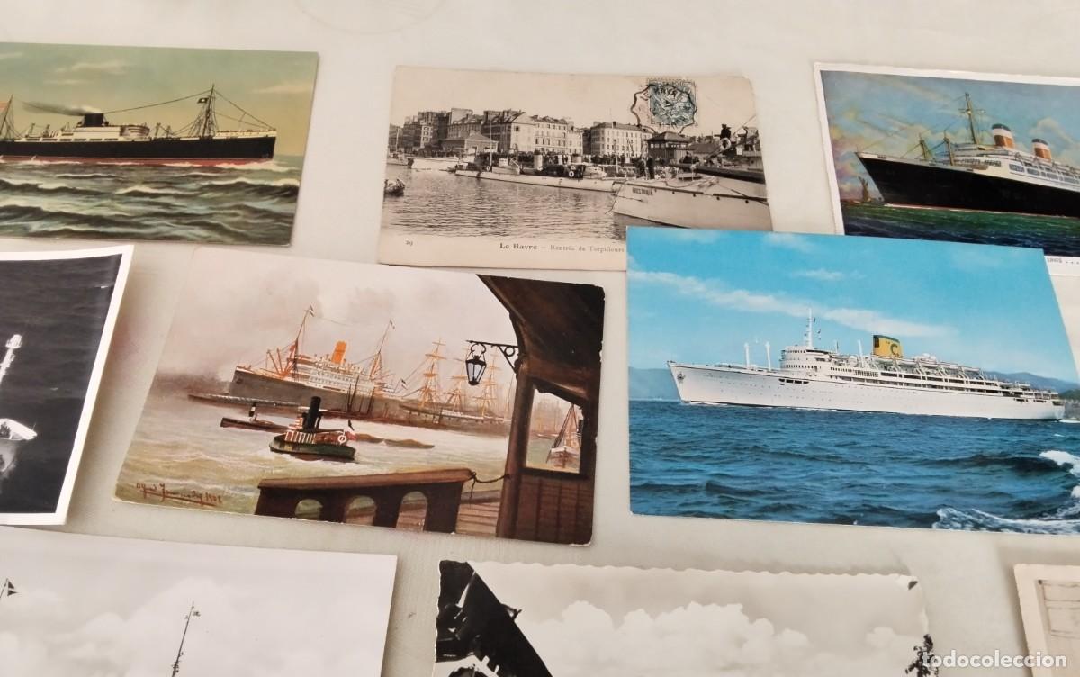 Postales: 37 POSTALES DEL TEMA BARCOS , DIFERENTES - Foto 20