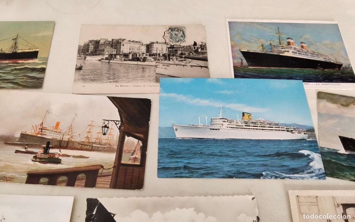 Postales: 37 POSTALES DEL TEMA BARCOS , DIFERENTES - Foto 21