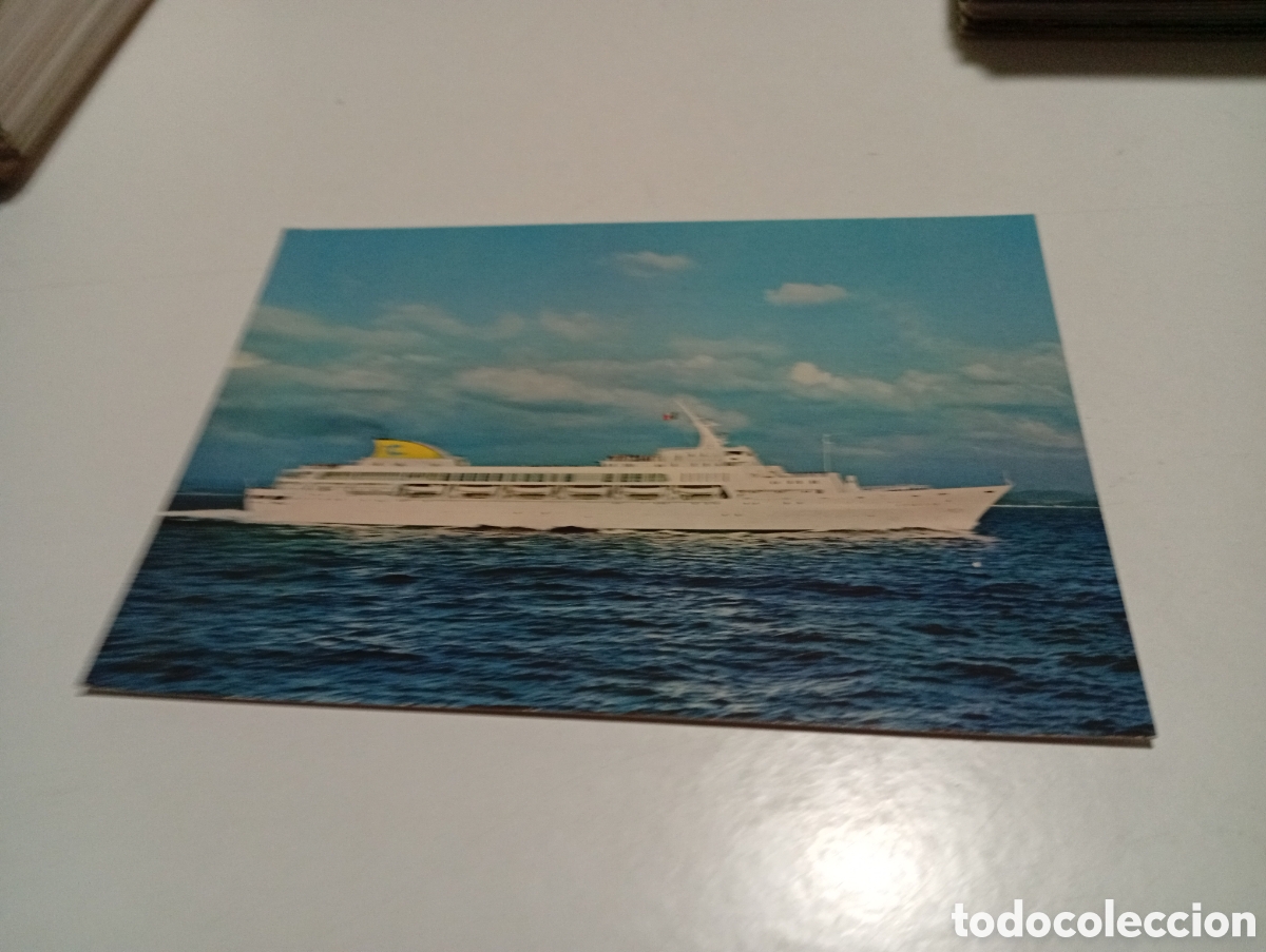 Postales: Postal BARCO M/S Italia - Foto 1