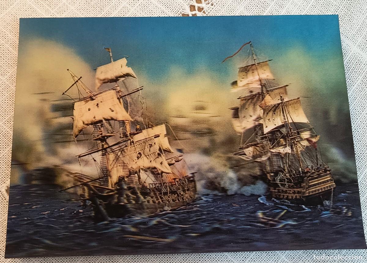 Postales: POSTAL 3D | BATALLA NAVAL - Foto 1