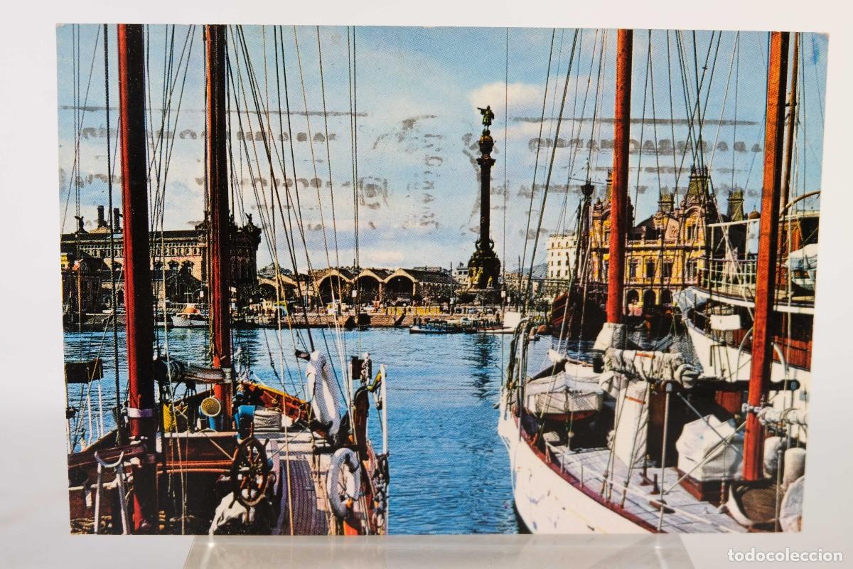 Postales: TARJETA POSTAL ANTIGUA PUERTO - Foto 1