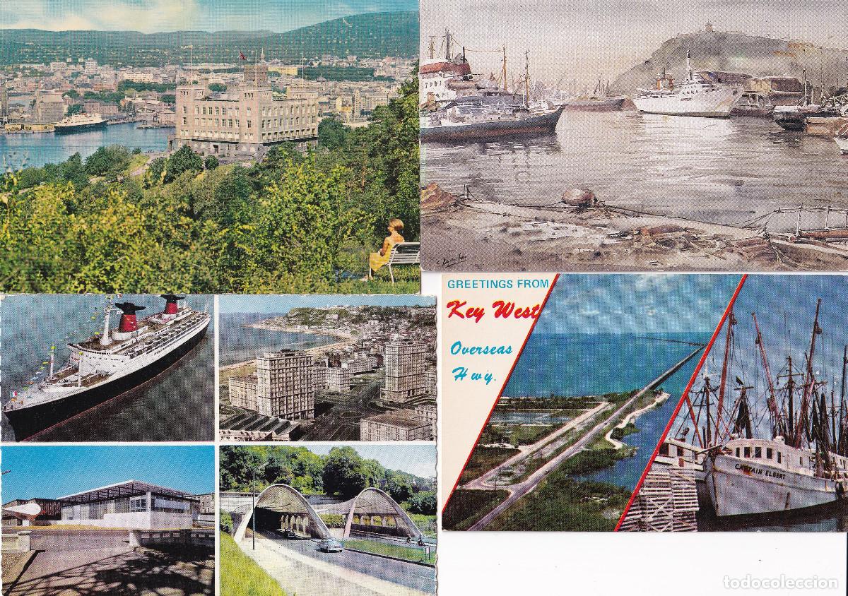 Postales: LOTE POSTALES DE BARCOS - Foto 1