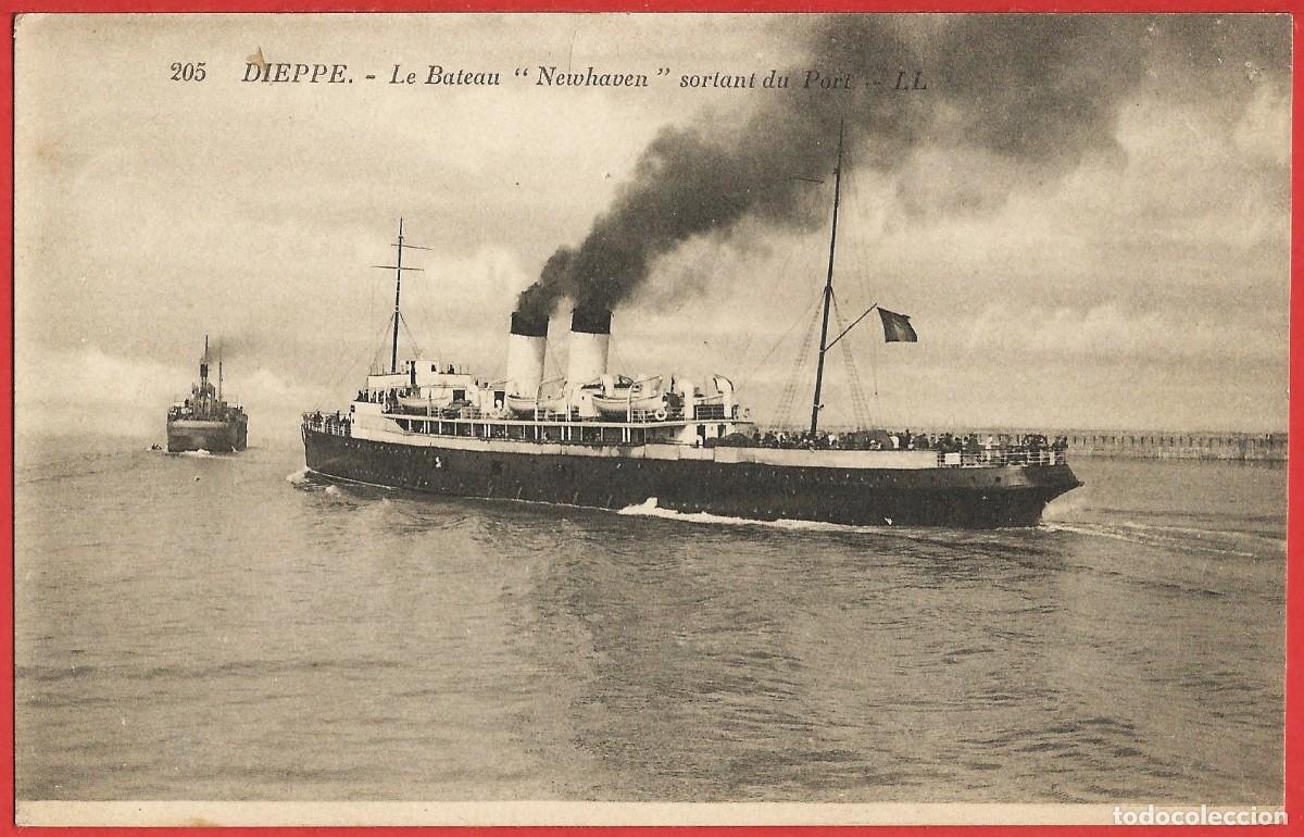Postales: Barco : Paquebote &rdquo;Newhaven &rdquo; - Foto 1