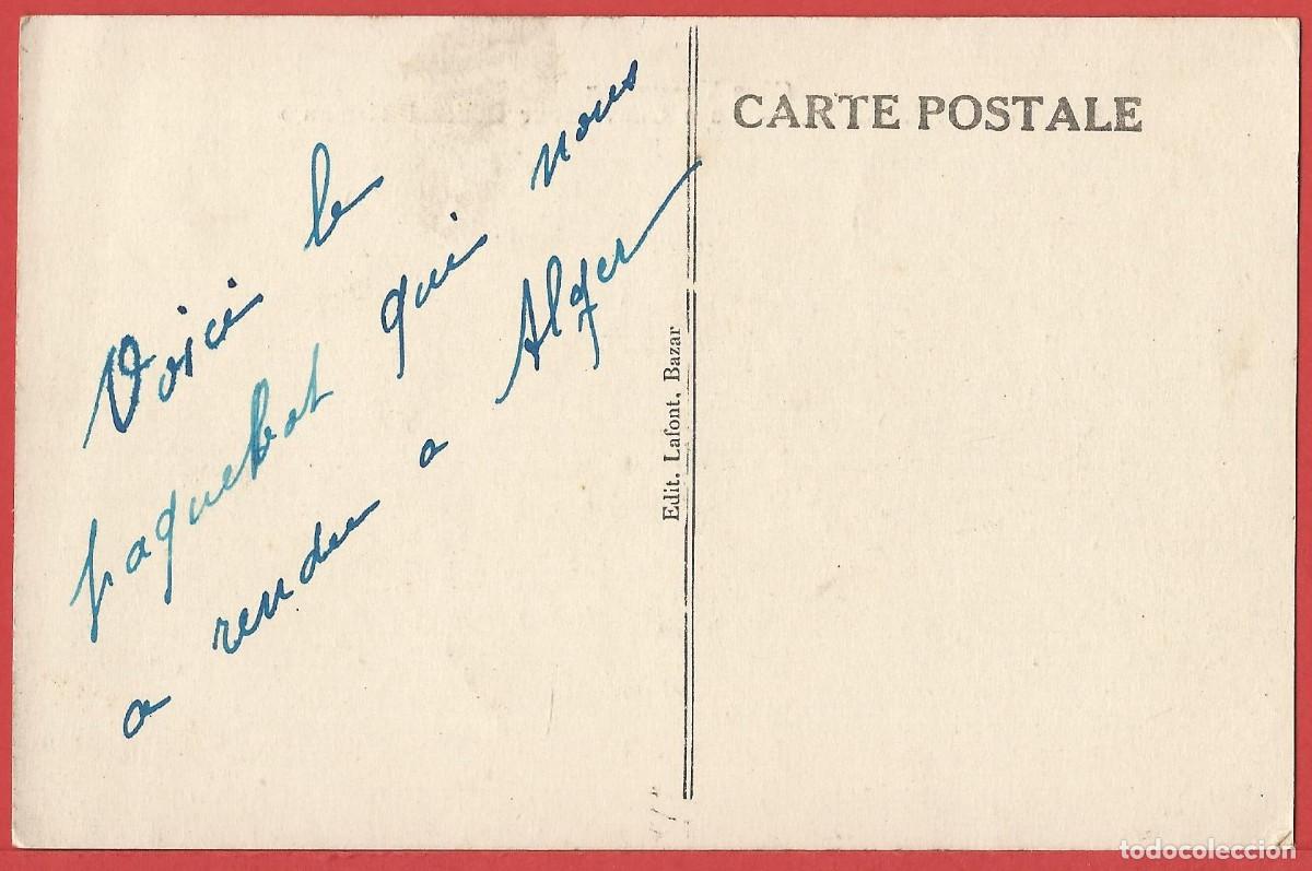 Postales: Barco : Paquebote &rdquo; Gouverneur G&eacute;n&eacute;ral Tirman &rdquo; - Foto 2