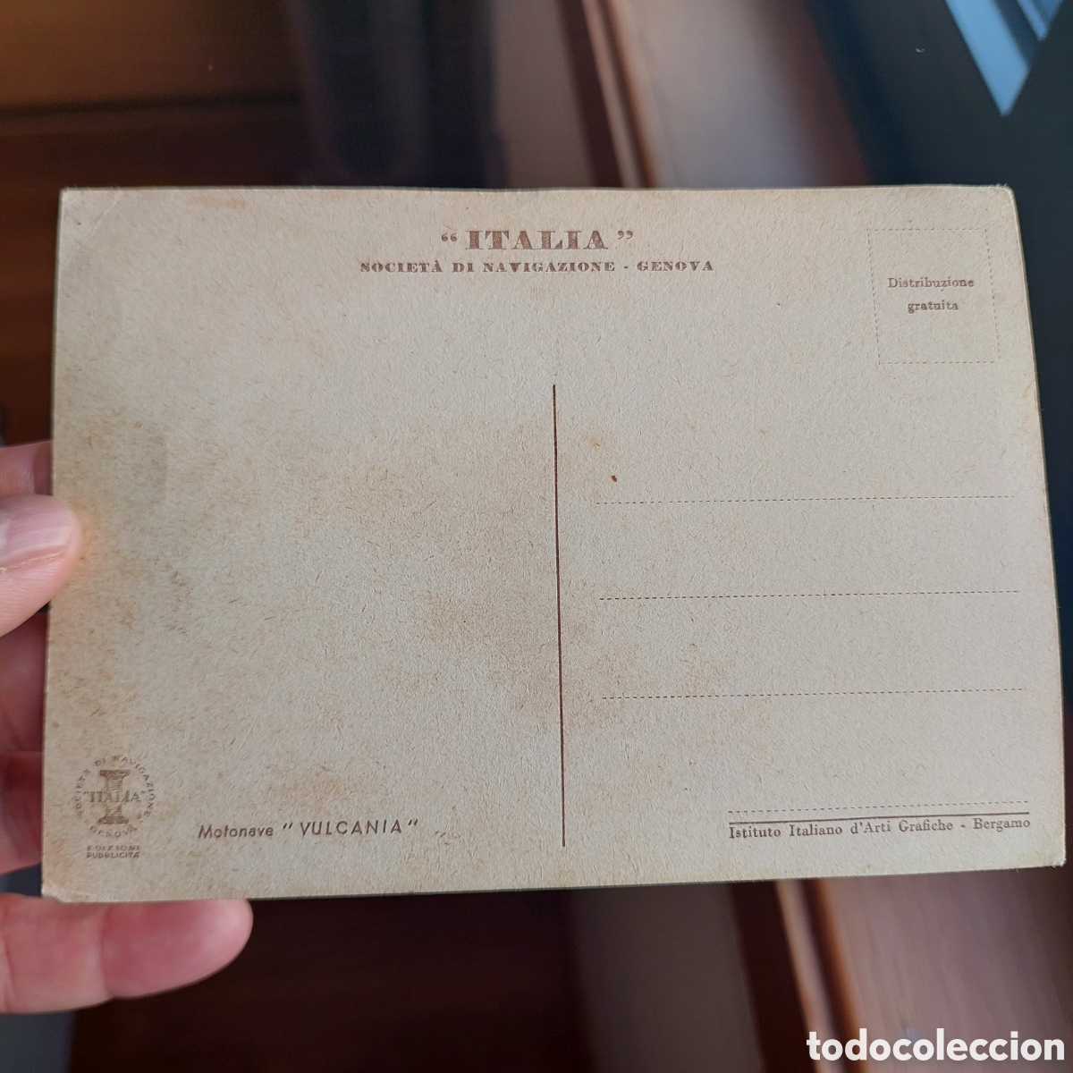 Postales: Tarjeta postal antigua. - Foto 2
