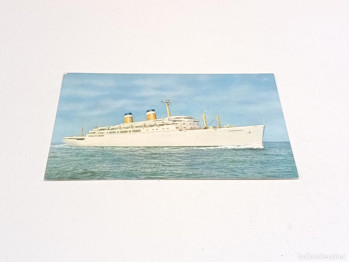 Postales: POSTAL S.S. INDENPENDENCE - AMERICAN EXPORT LINES - Foto 1