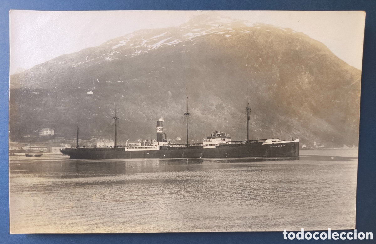 Postales: BARCO BUQUE VAPOR POSTAL FOTOGR&Aacute;FICA