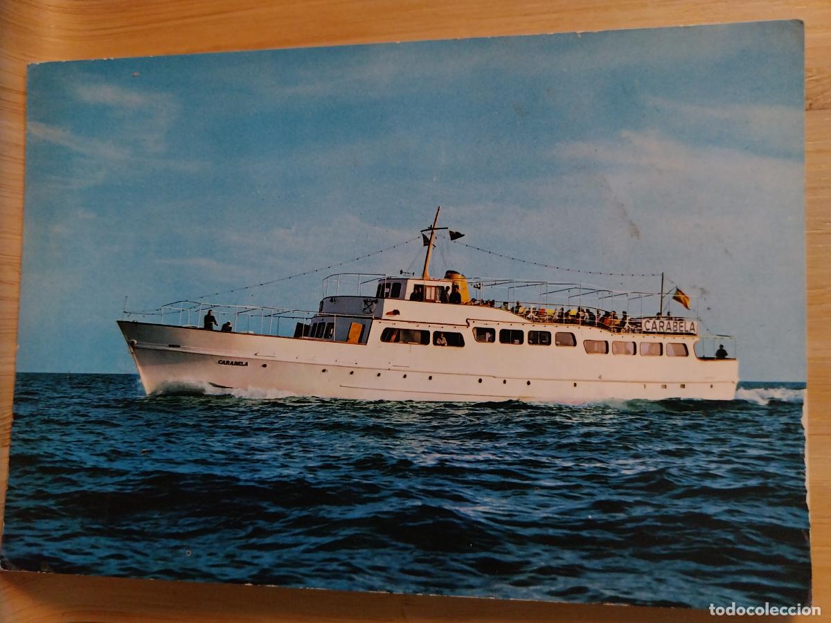 Postales: CARABELA MOTONAVE BARCO PALMA MALLORCA ED CASA PLANAS NEVCOLOR 2287 SC ORIGINAL ANIMADA