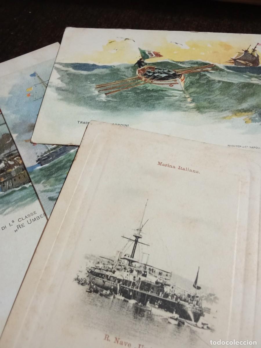 Postales: Marina Italiana..4 postale.