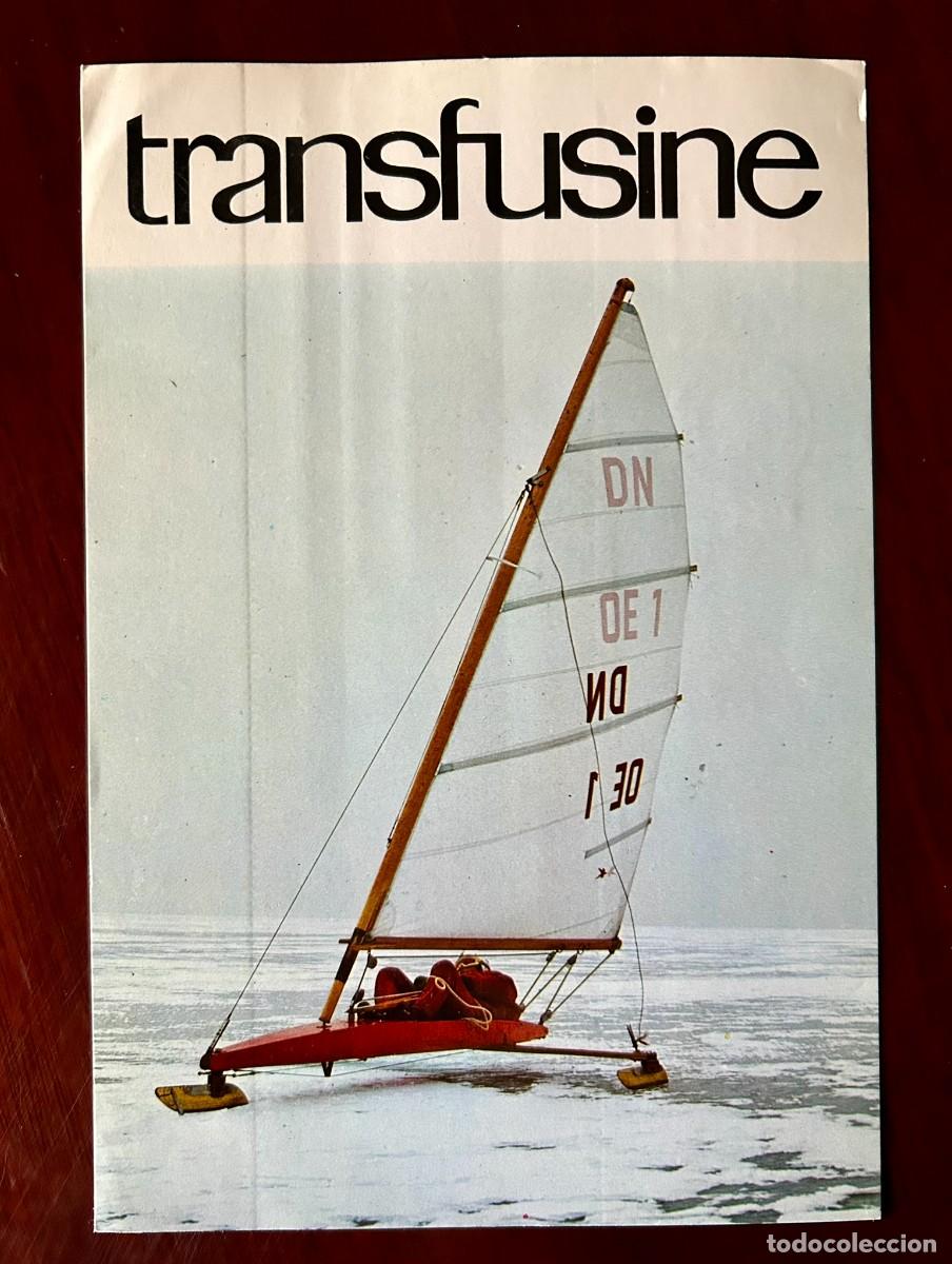Postales: POTENCIA Y FUERZA 4 - DESLIZAMIENTO A VELA - VELERO - ICE SAILING - ICE BOAT DN - TRANSFUSINE 1977
