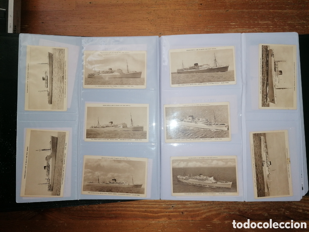 Postales: Gran lote de antiguas tarjetas postales de barcos