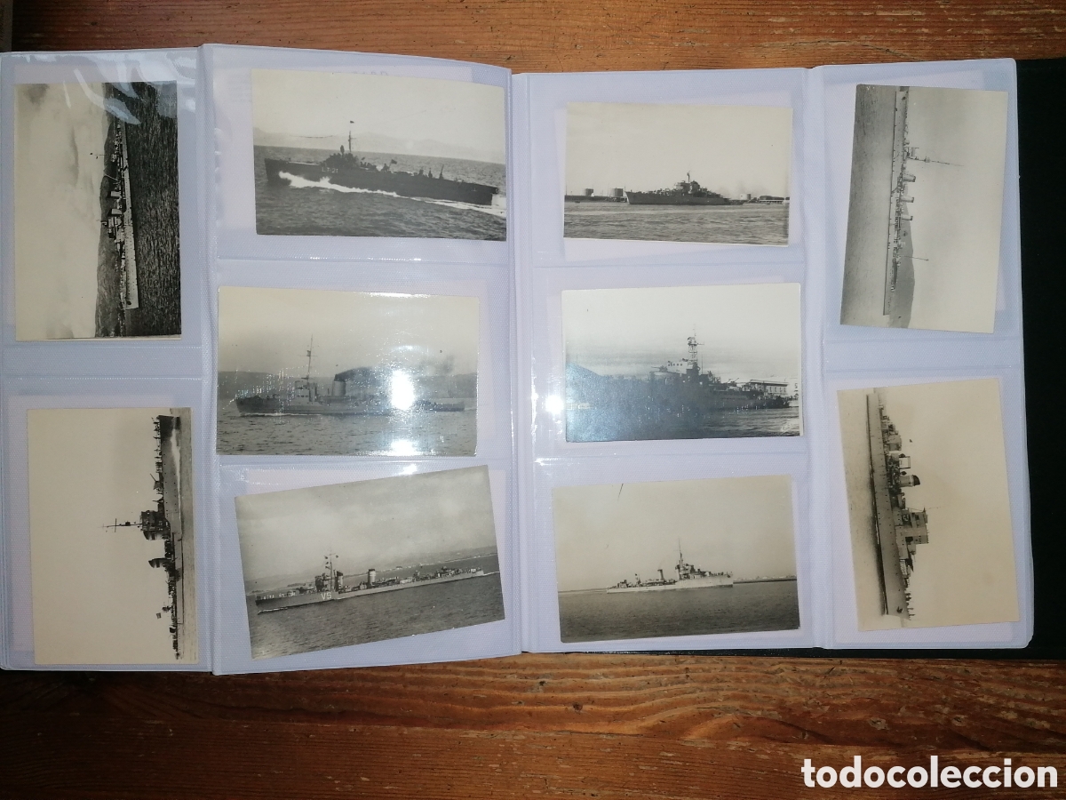 Postales: Gran lote de antiguas tarjetas postales de barcos - Foto 20
