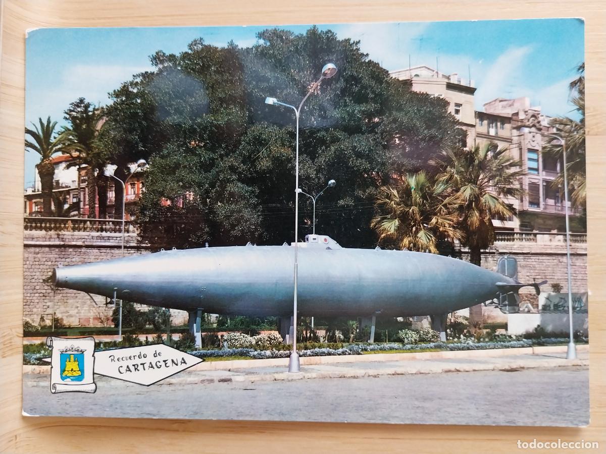 Postales: SUBMARINO PERAL CARTAGENA ED PERGAMINO 4010 SC ORIGINAL