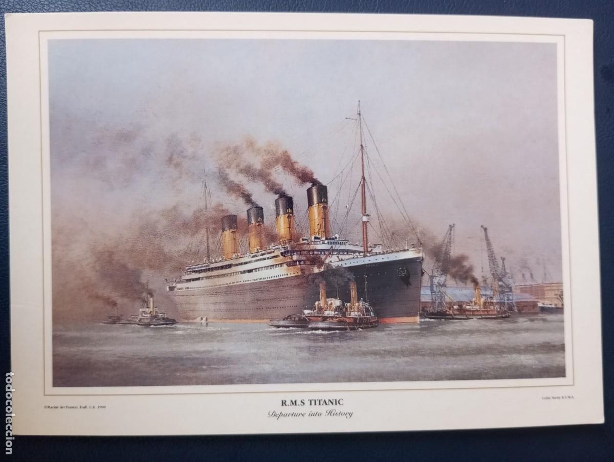 Postales: POSTAL DEL TITANIC. SIN CIRCULAR