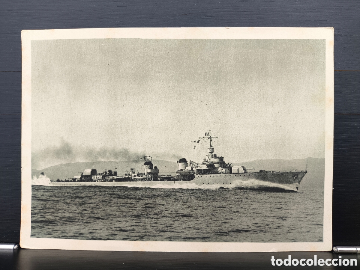 Postales: Antigua postal barco buque torpedero Foudroyant antes Fleuret Francia Ed. Heliogravure Lescuyer