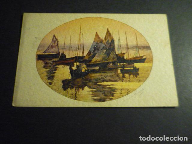 Postales: BARCOS EN PUERTO POSTAL