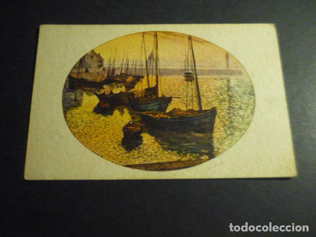 Postales: BARCOS EN PUERTO POSTAL
