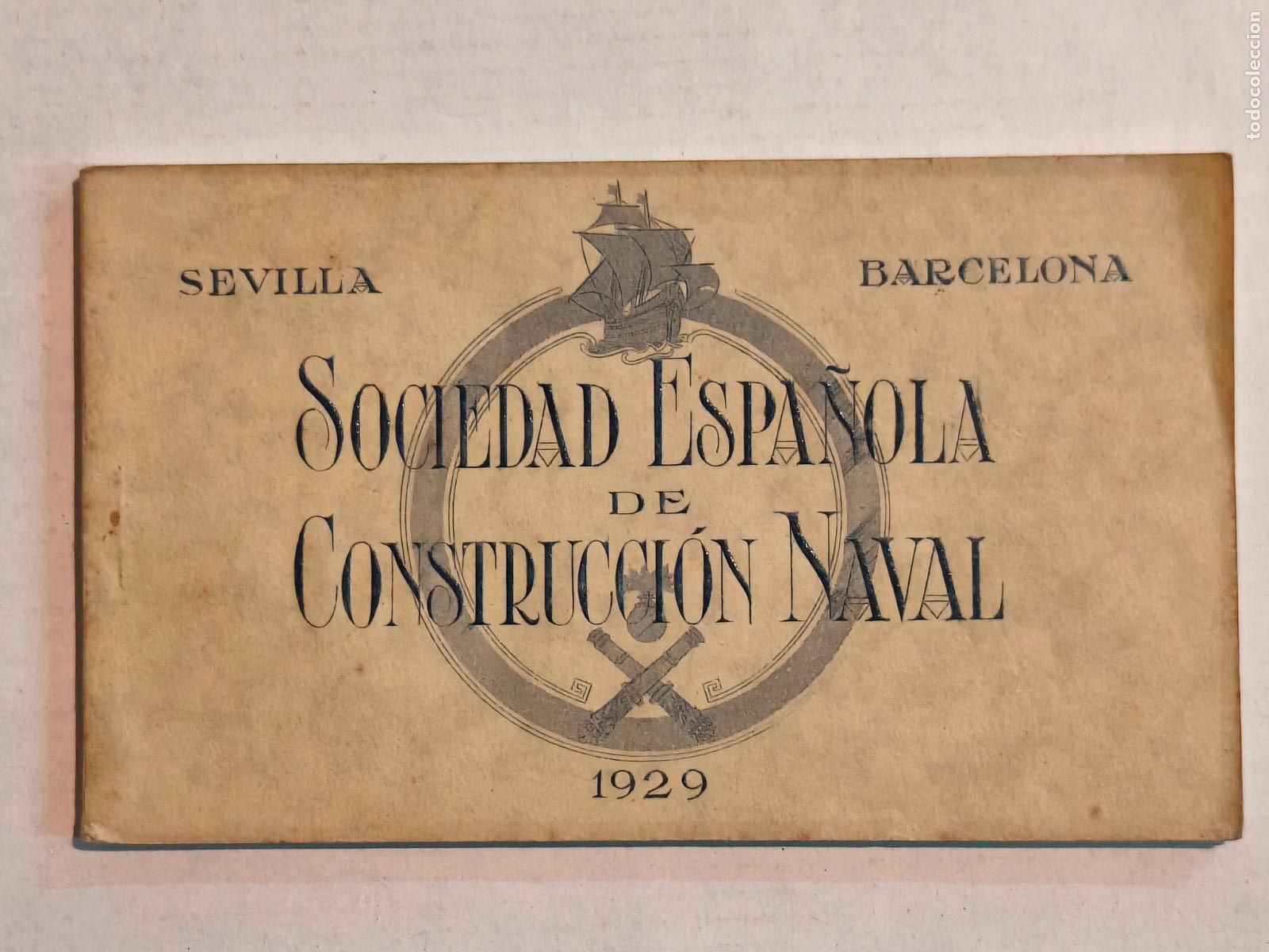 Postales: SOCIEDAD ESPA&Ntilde;OLA DE CONSTRUCCI&Oacute;N NAVAL 1929