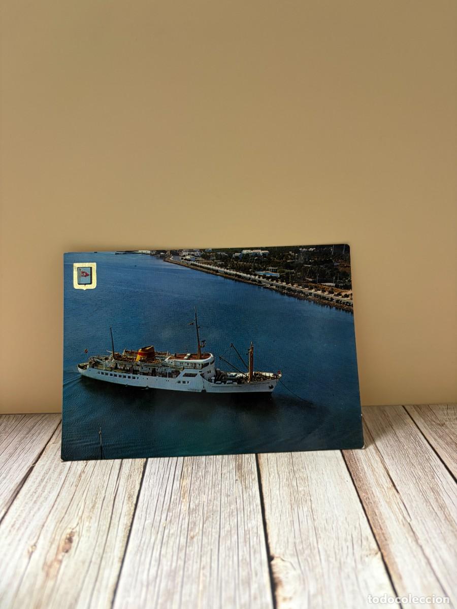 Postales: TARJETA POSTAL &ndash; COMPA&Ntilde;IA TRASMEDITERRANEA &ndash; COMERCIAL ESCUDO DE ORO