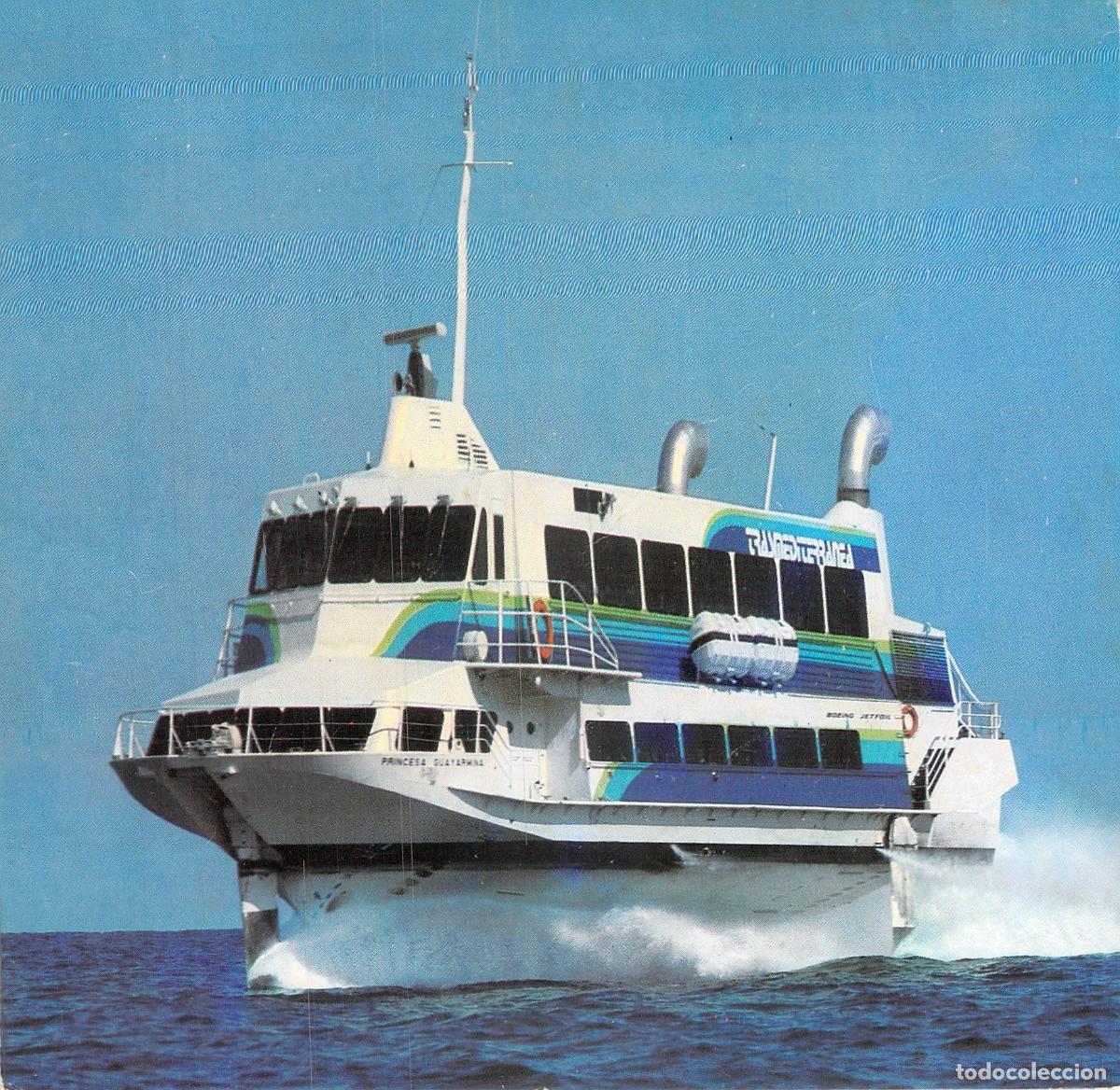 Postales: Postal Jet-Foil Princesa Guayarmina Trasmediterranea Canarias
