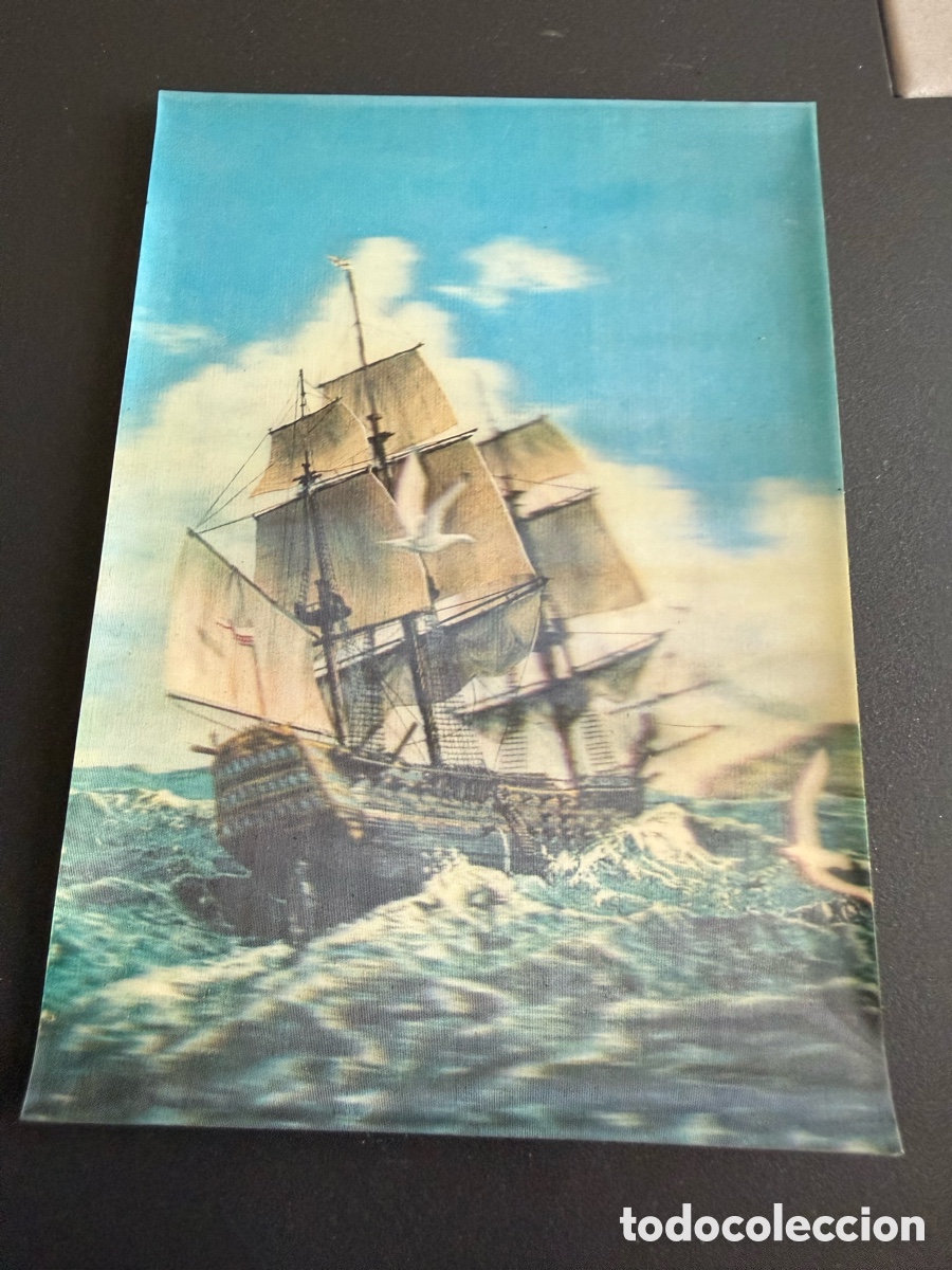 Postales: Postal 3D. Gale&oacute;n 1970