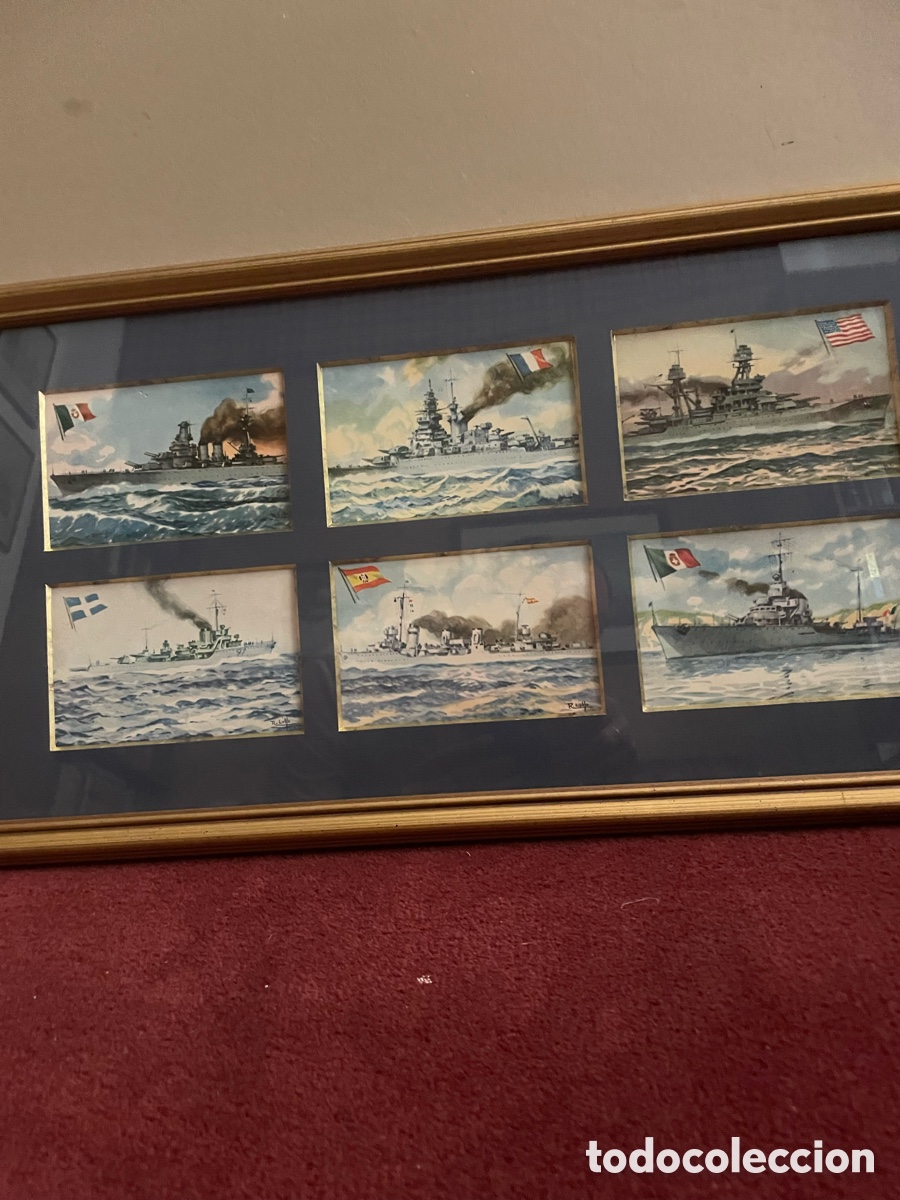 Postales: Postales Barcos de Guerra - Foto 3